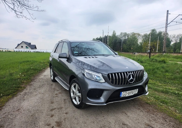 Mercedes-Benz GLE cena 114900 przebieg: 49000, rok produkcji 2017 z Polanów małe 277